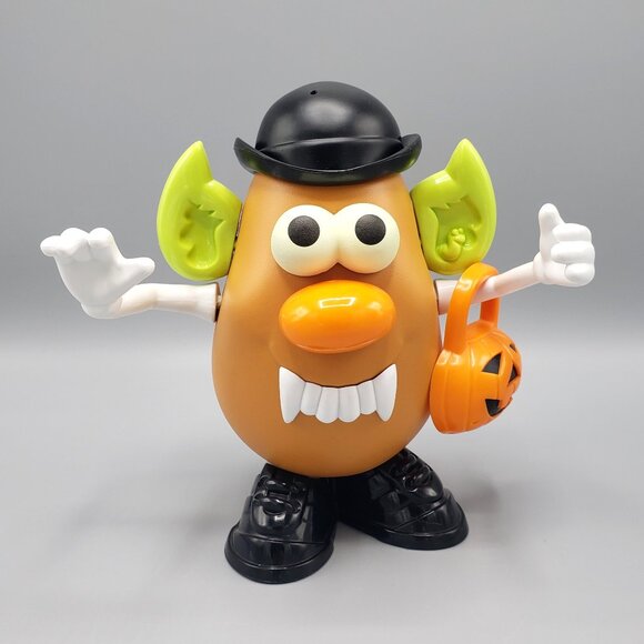 Mr Potato Head Halloween Trick or Tater Set Glow in Dark Eyes Ghost Playskool - Picture 1 of 15